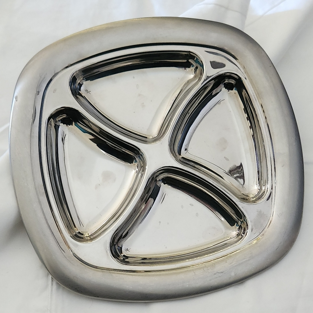 TRAMONTINA Rotonda 11"  18/10 Brazil Made Stainless Steel Serving Dish